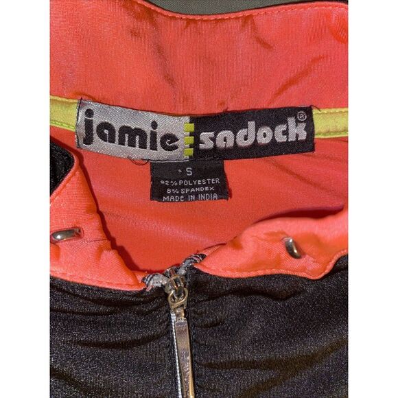 JAMIE SADOCK Women's Black & Pink Golf Top 1/4 Zip Size Small - Picture 5 of 6